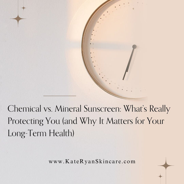 Chemical vs. Mineral Sunscreen: What’s Really Protecting You (and Why It Matters for Your Long-Term Health)