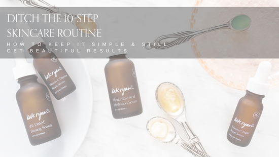 Keeping Things Simple – The 2-Product Skincare Regimen