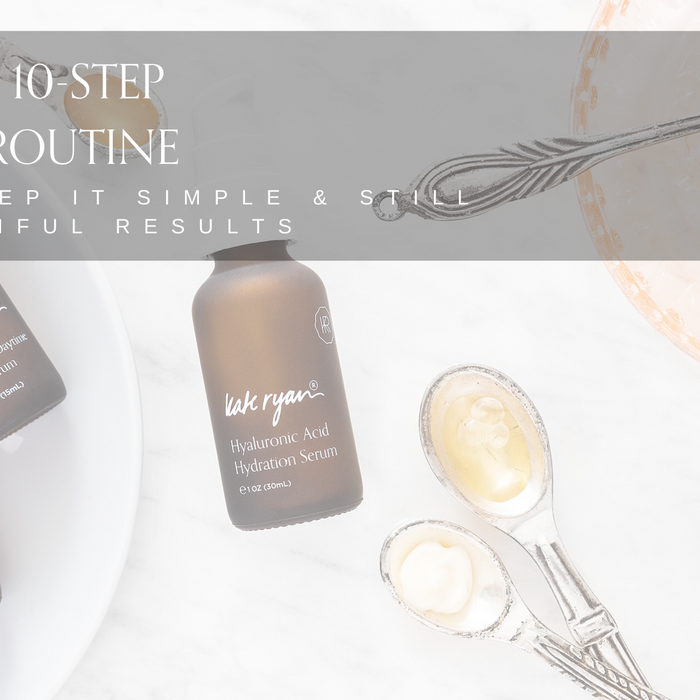 Keeping Things Simple – The 2-Product Skincare Regimen