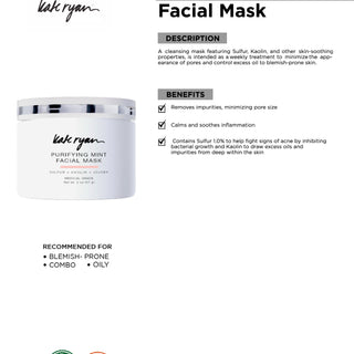 Purifying Mint Facial Mask