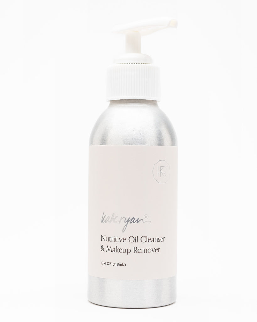 Step 1: Double-Duty Amino Gel Face Cleanser + Makeup Remover